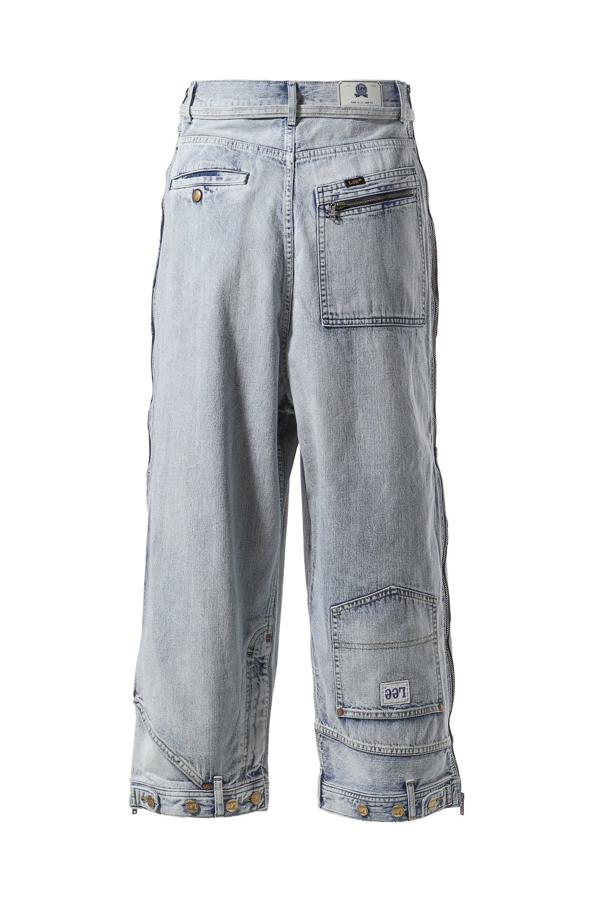 LEE DOUBLE-END DENIM 91-B/LOGGER PANTS / BLEACH