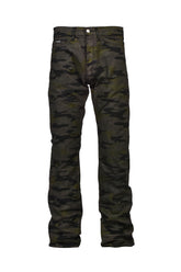 CAMO STRAIGHT LEG PANT / BLK CAMO