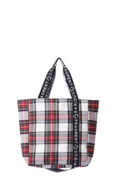 RAMIDUS BOX TOTE BAG (L) / WHT