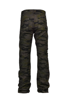 CAMO STRAIGHT LEG PANT / BLK CAMO