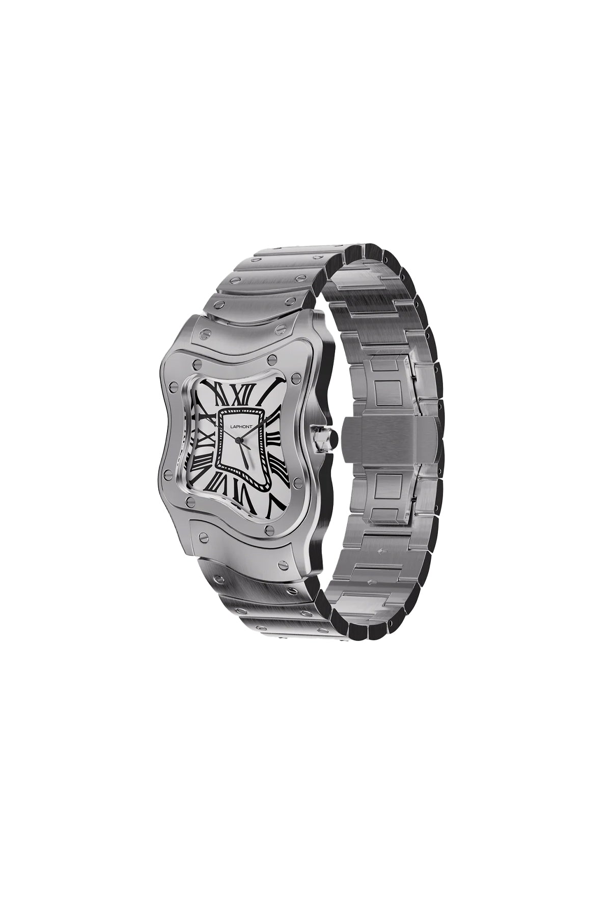 LAURENT WATCH LARGE / SIL