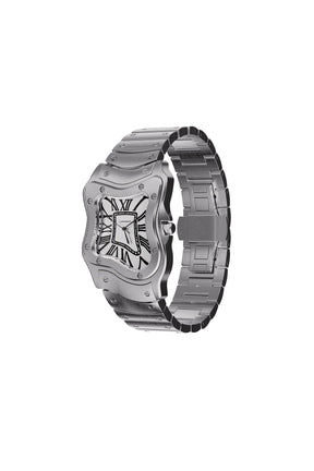 LAURENT WATCH LARGE / SIL