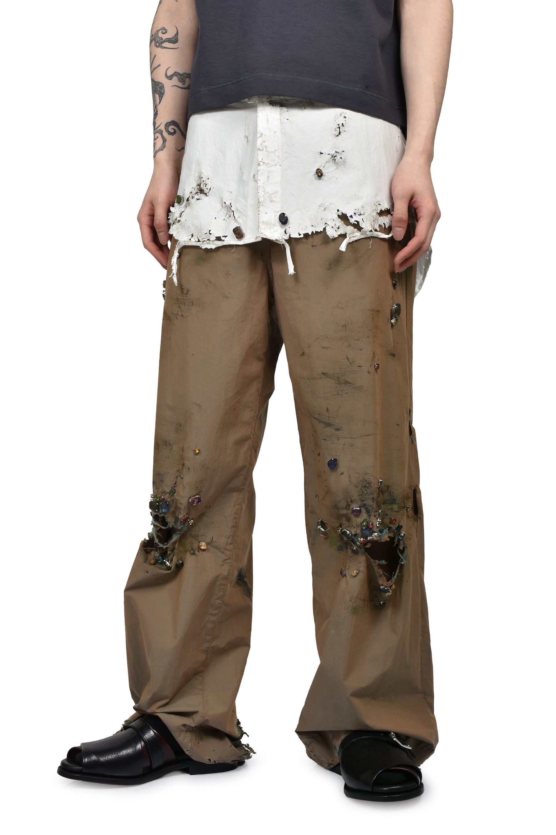 ×AUSKOU FANG PANTS / OLV