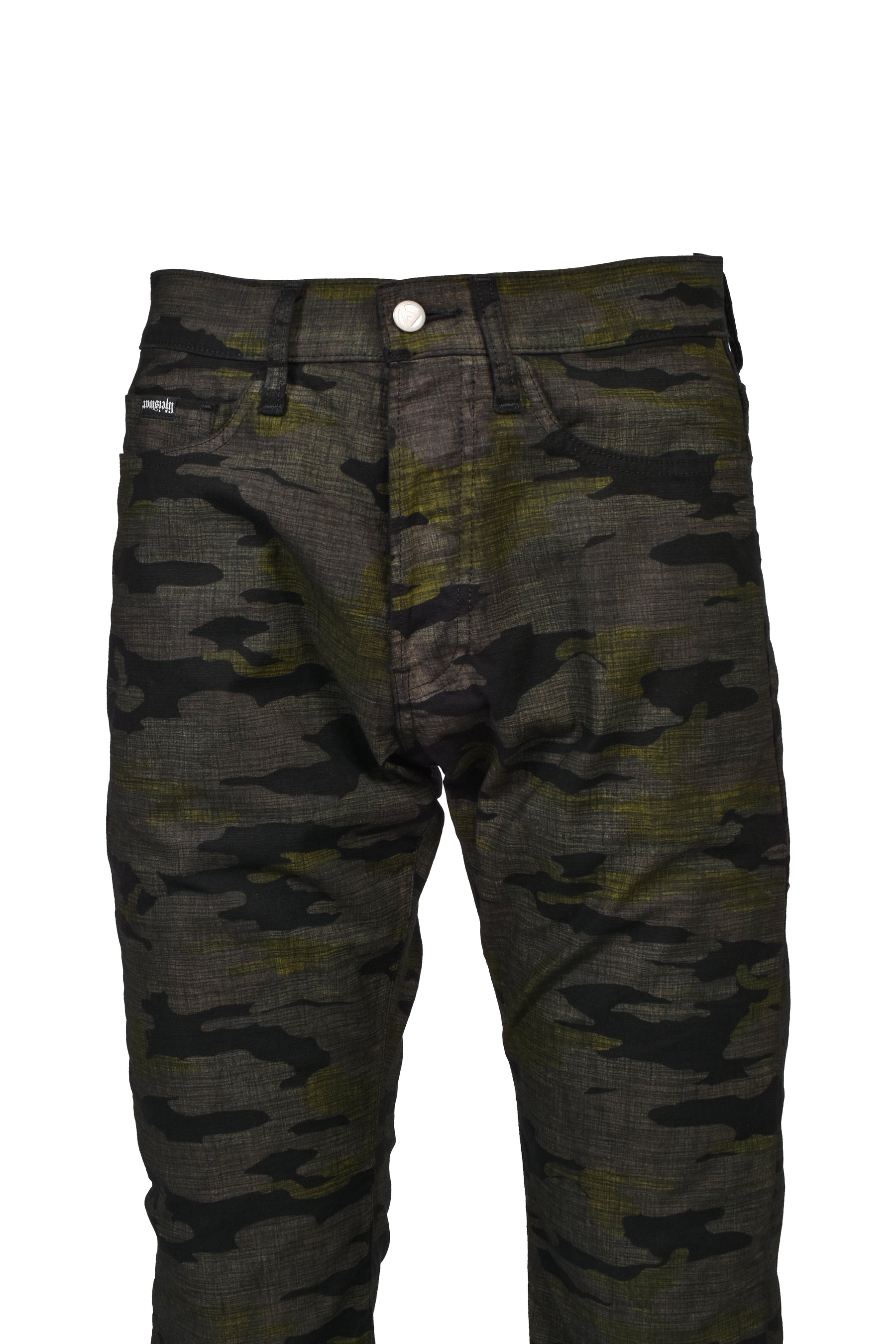 CAMO STRAIGHT LEG PANT / BLK CAMO