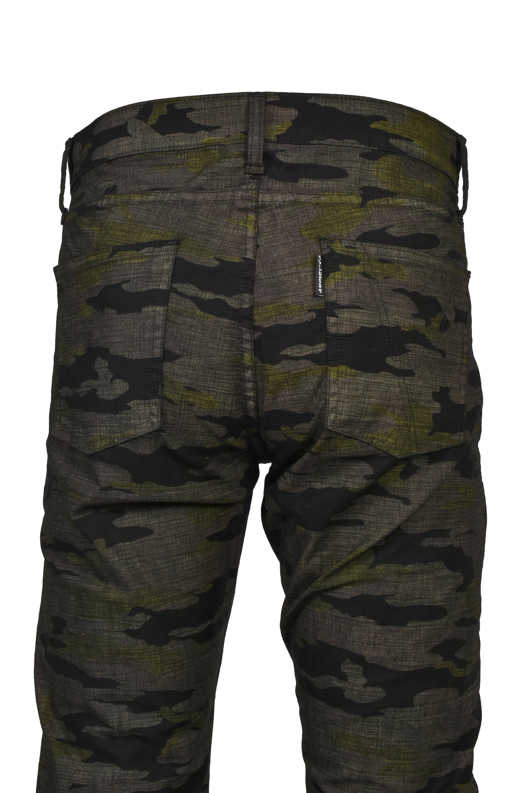 CAMO STRAIGHT LEG PANT / BLK CAMO