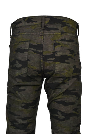 CAMO STRAIGHT LEG PANT / BLK CAMO