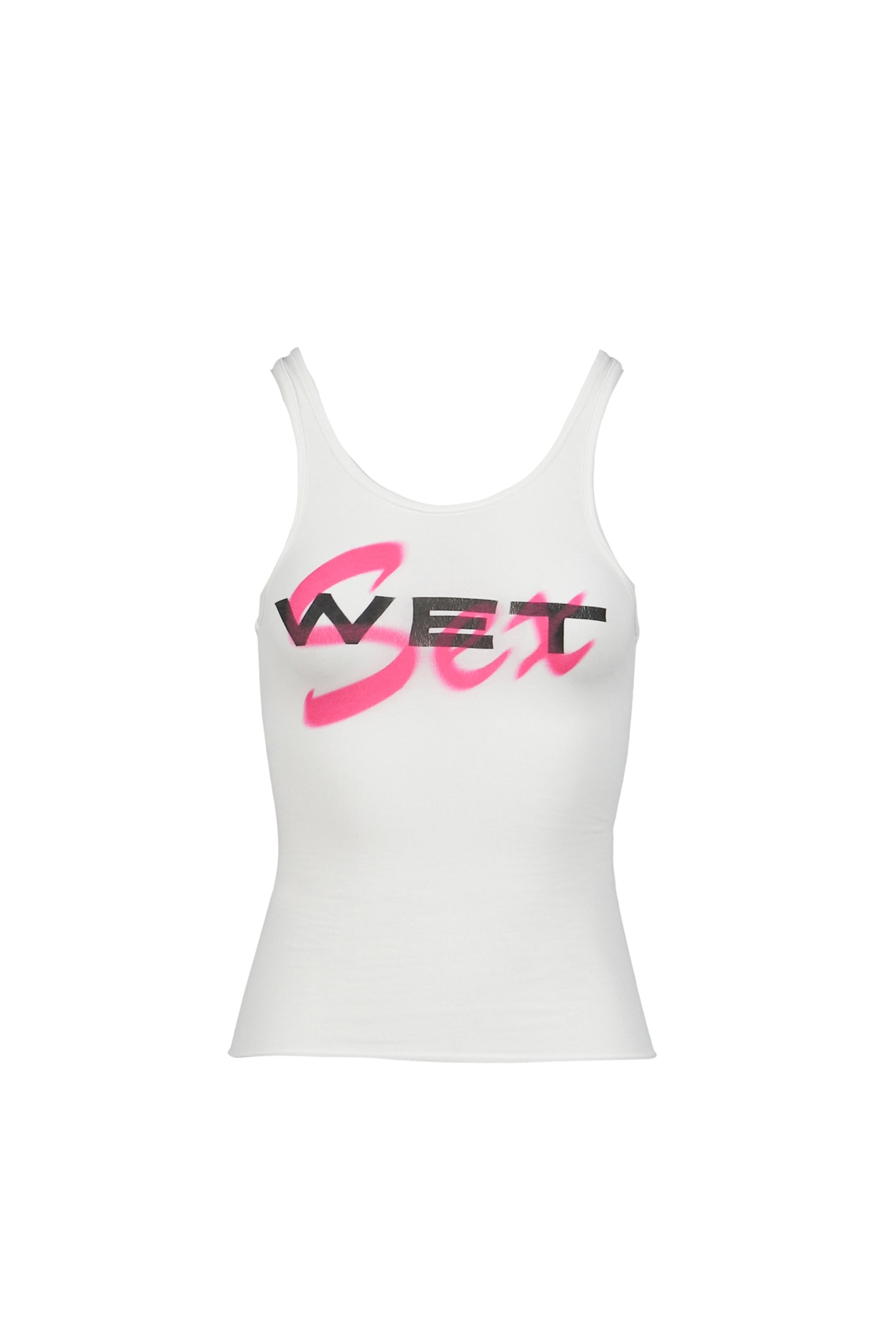 WET SEX TANK / WHT