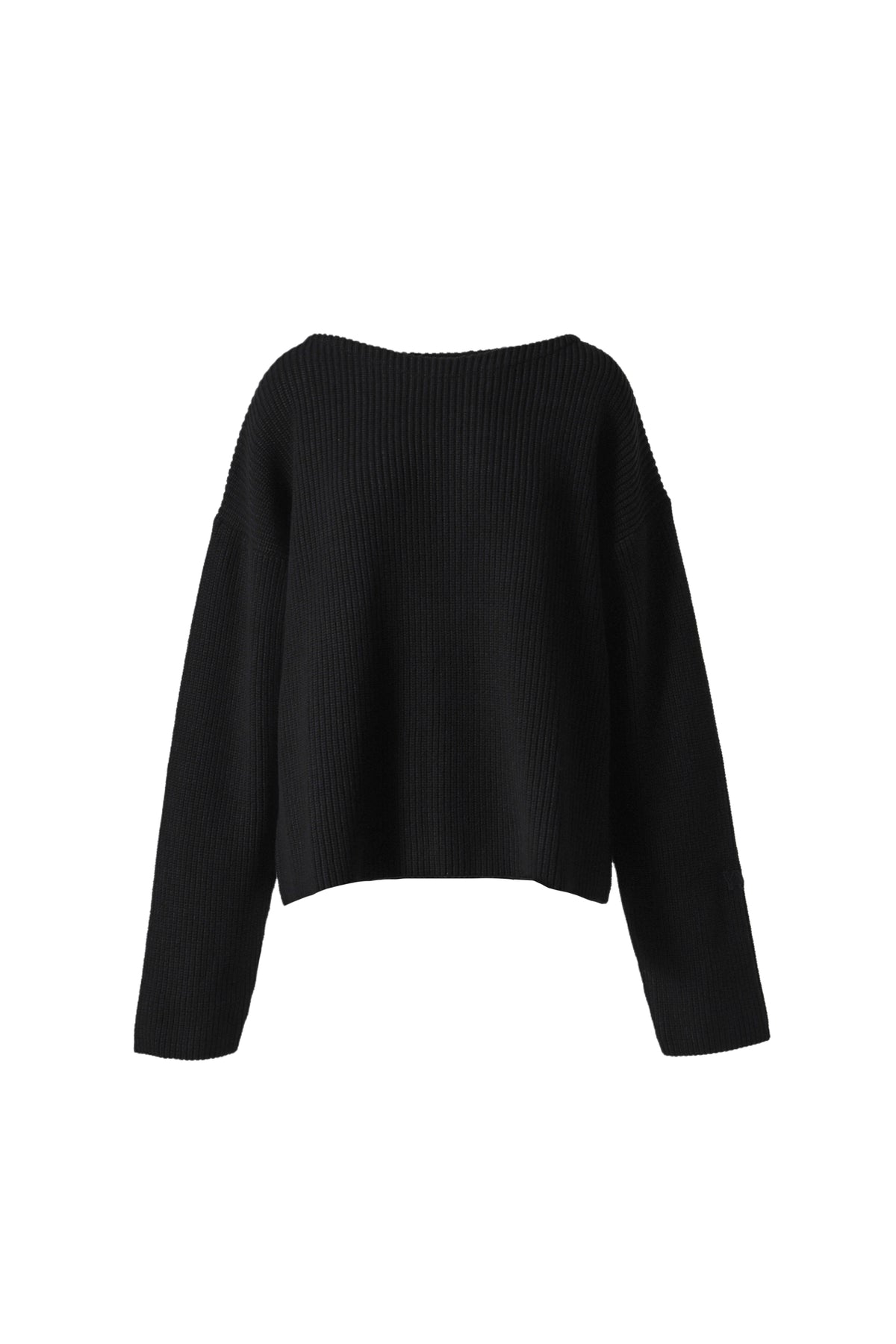 BACK DAMAGED HEART PULLOVER / BLACK BLK