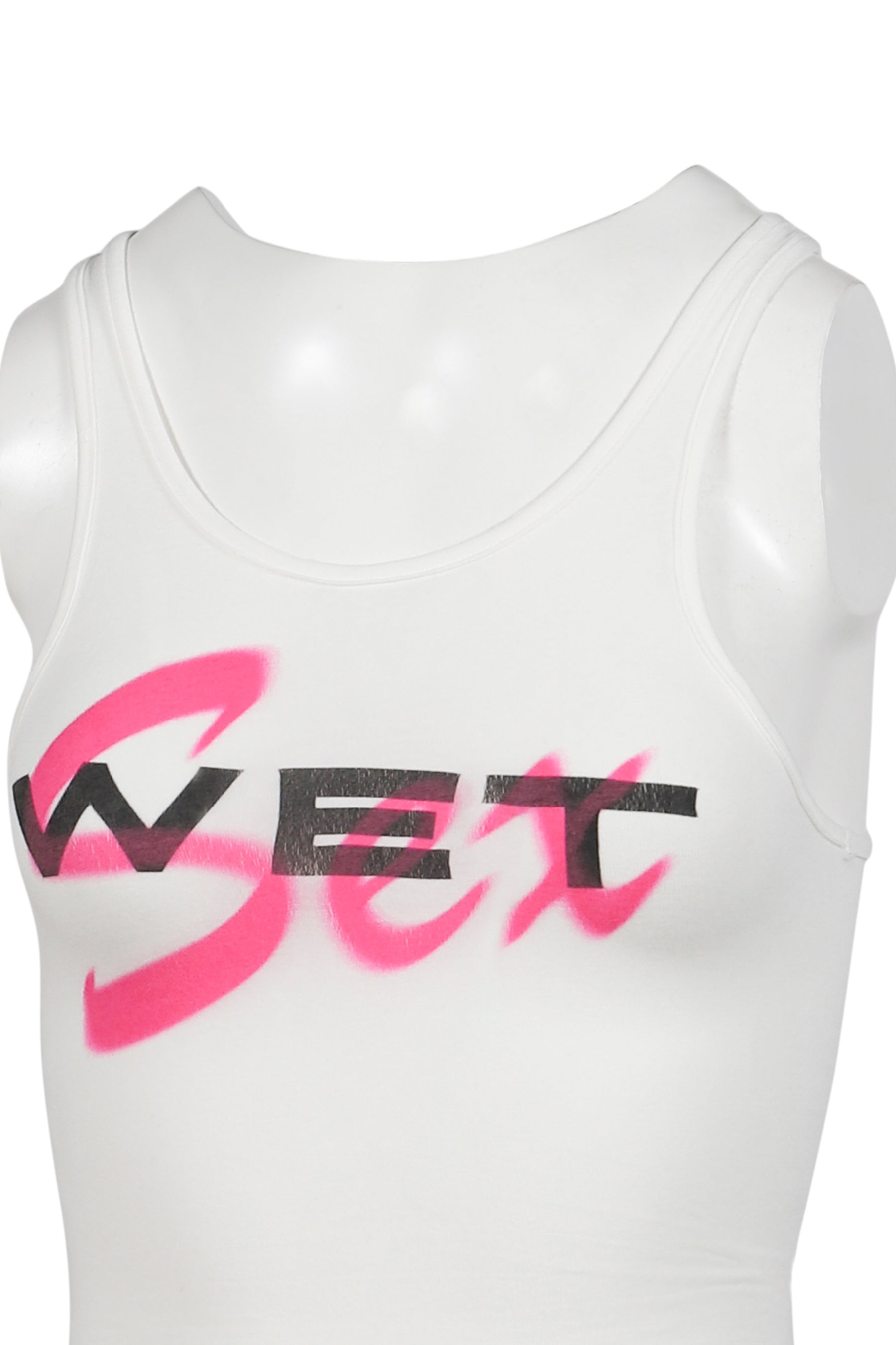 WET SEX TANK / WHT