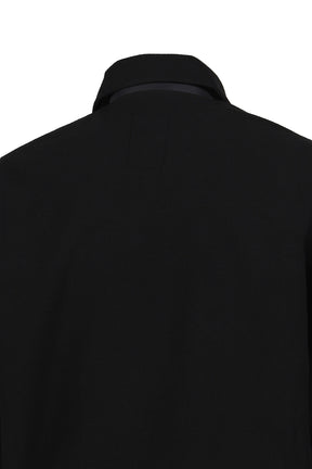 POLARTEC COLLAR REVERSIBLE FLEECE / BLK