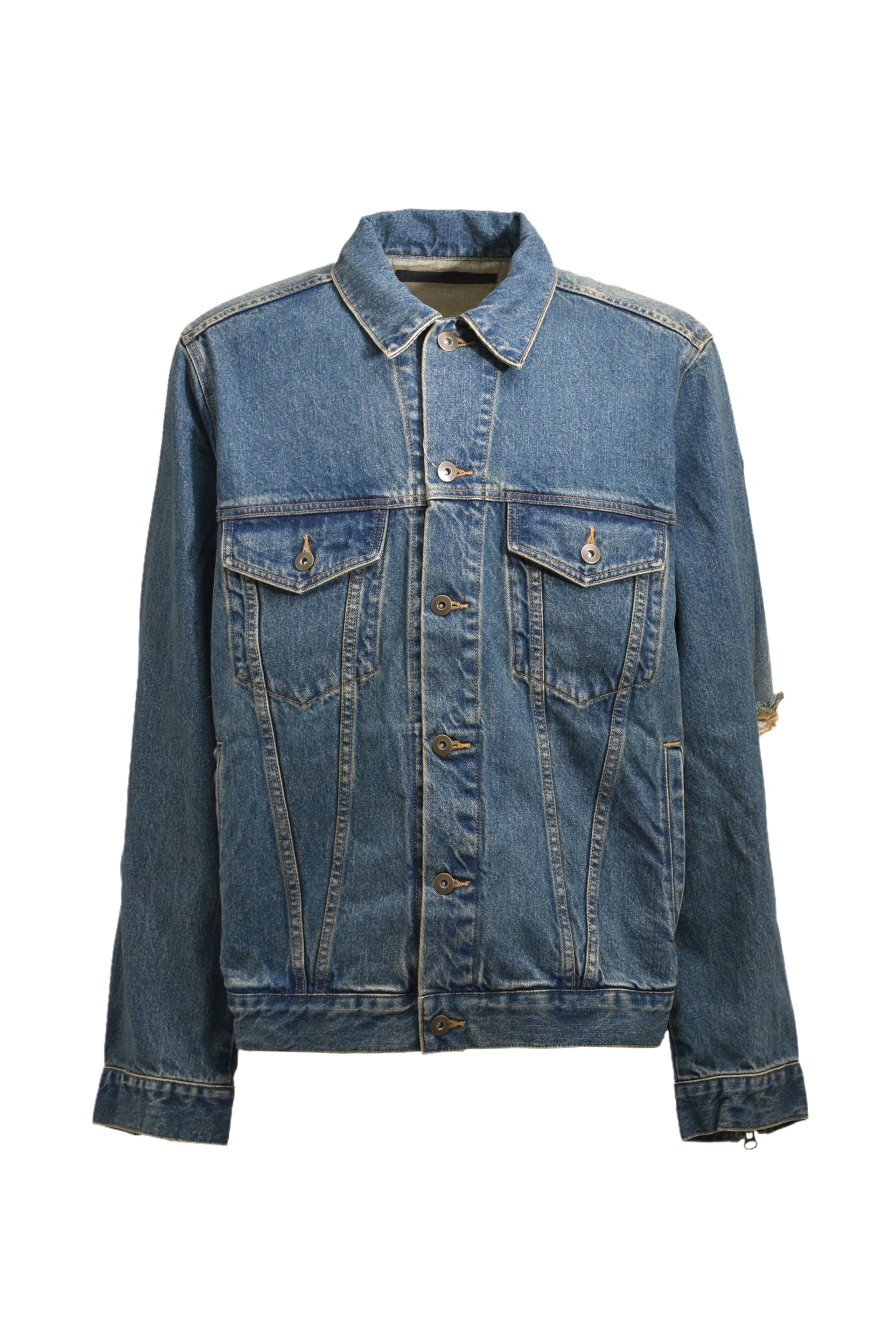 JUN/NAKAYAMA CRASH DENIM JACKET / IND