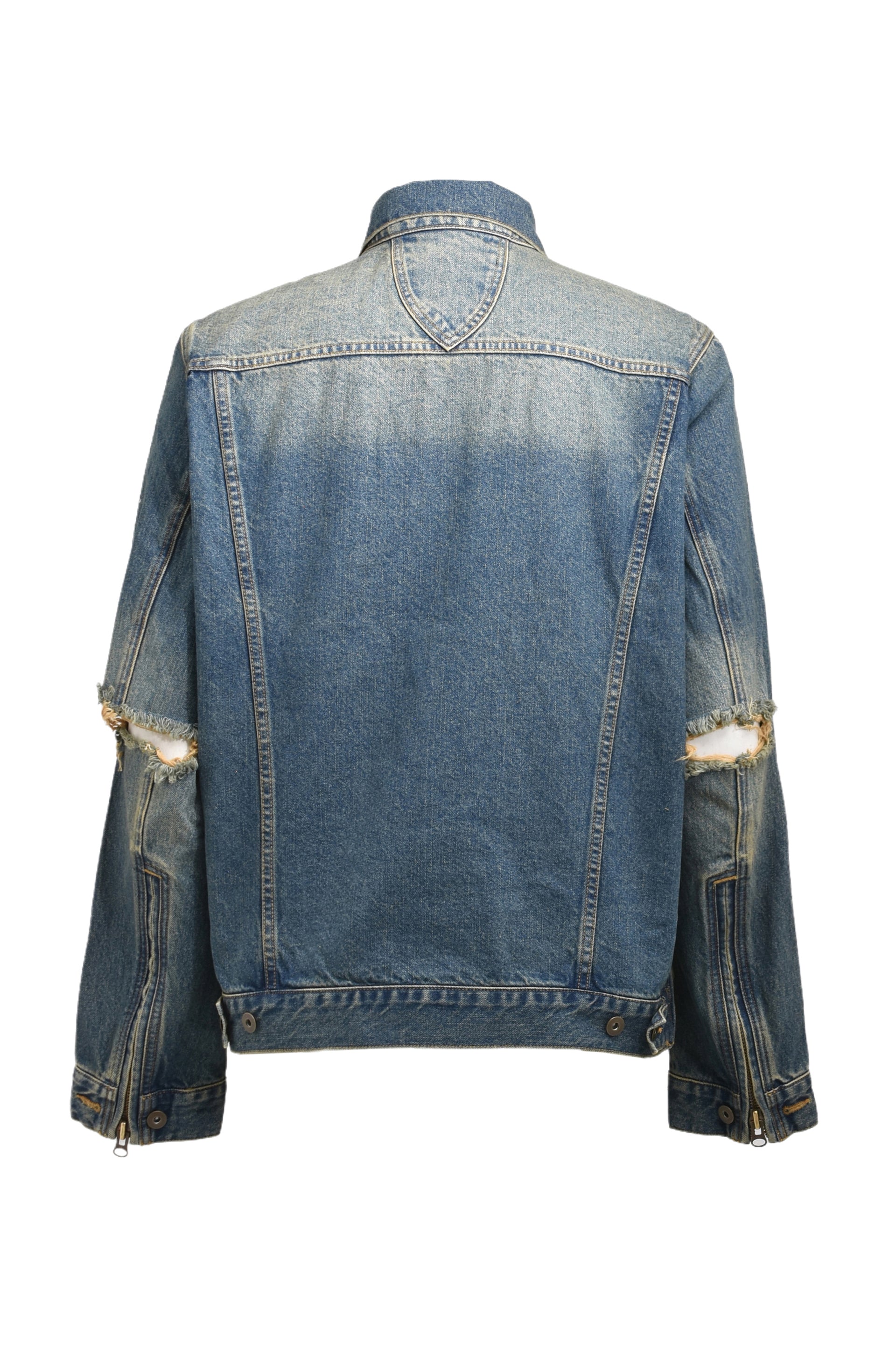 JUN/NAKAYAMA CRASH DENIM JACKET / IND