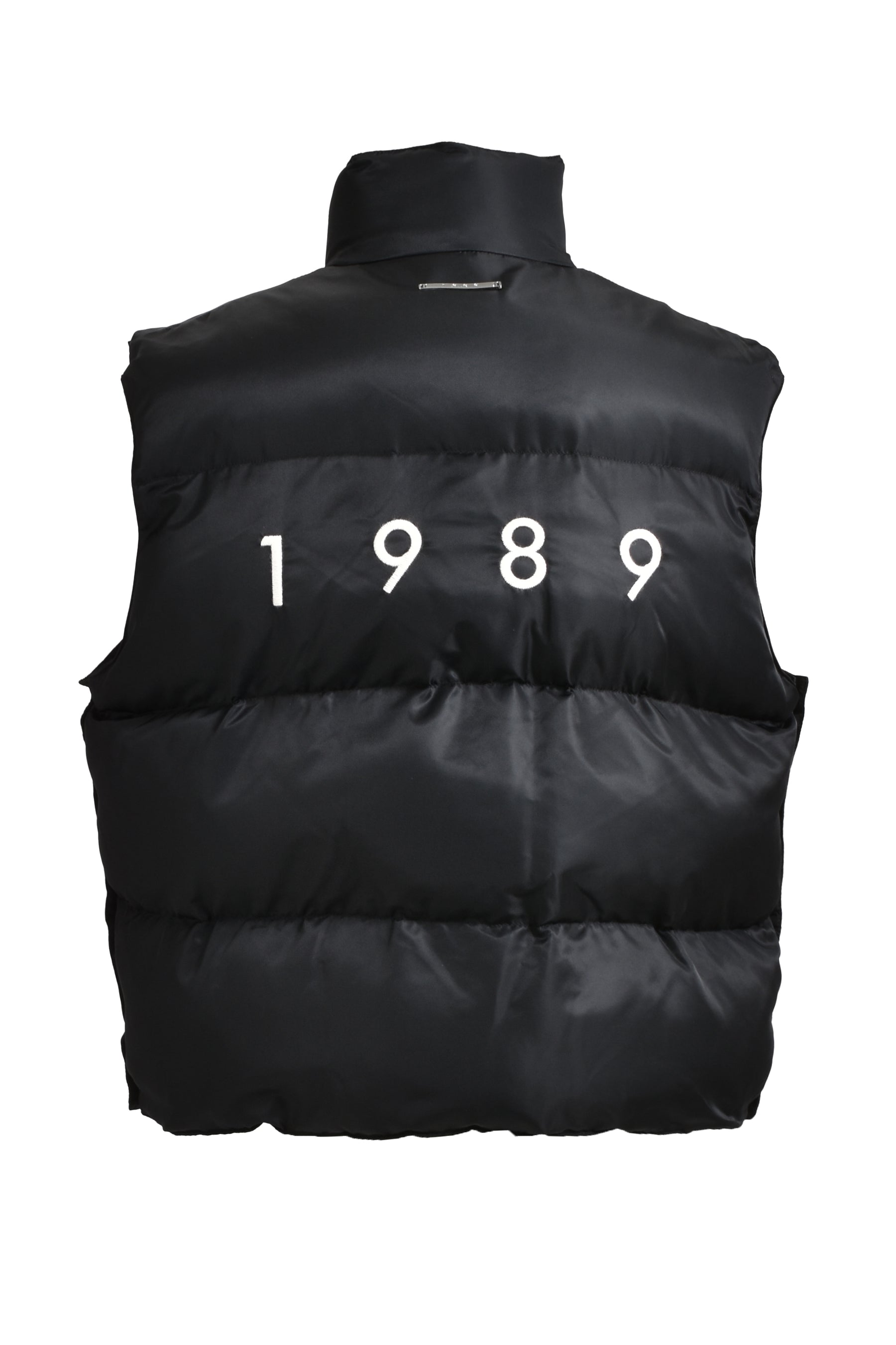 SLEEVELESS PUFFER JACKET / BLK