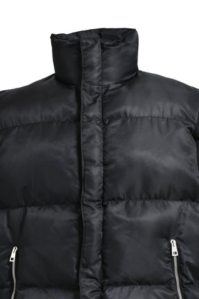 SLEEVELESS PUFFER JACKET / BLK