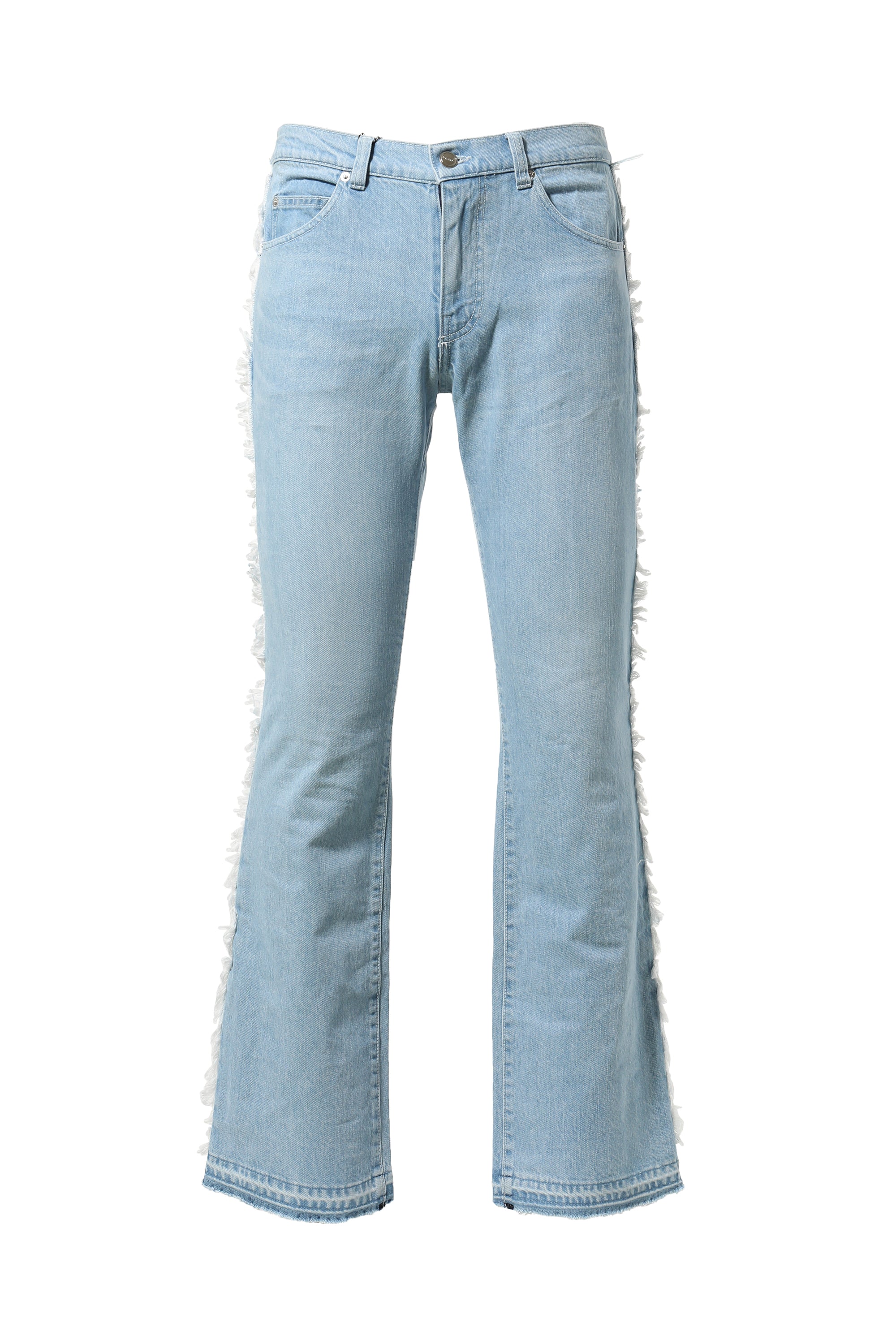 SKINS SS23 FRINGE DENIM PANTS / INDIGO -NUBIAN