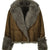 FUR TRIM COAT / OLV