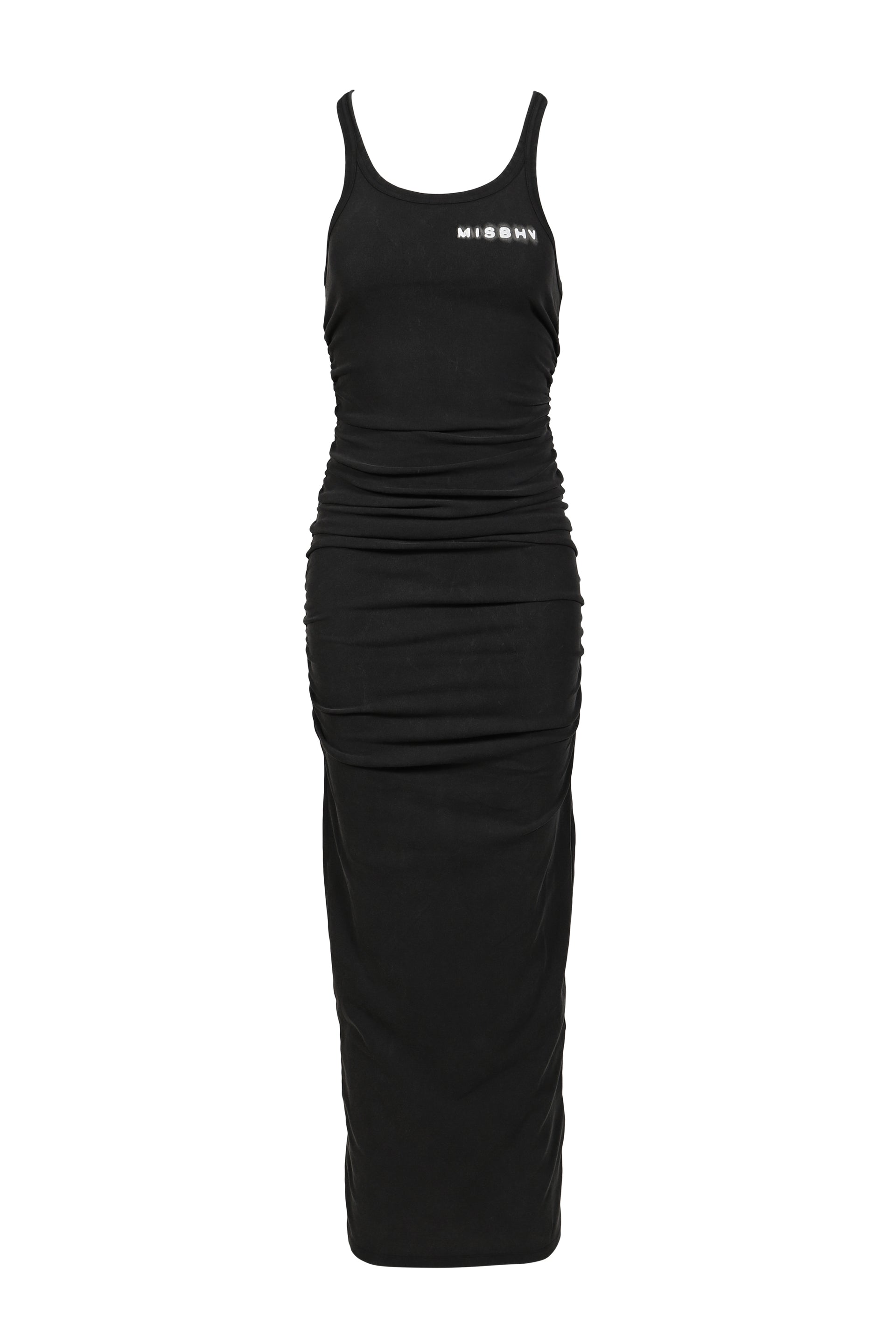 COMMUNITY FITTED DRESS / BLK