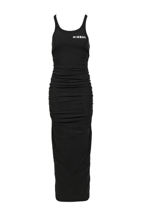 COMMUNITY FITTED DRESS / BLK