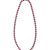 RED HALO TENNIS NECKLACE  / RED