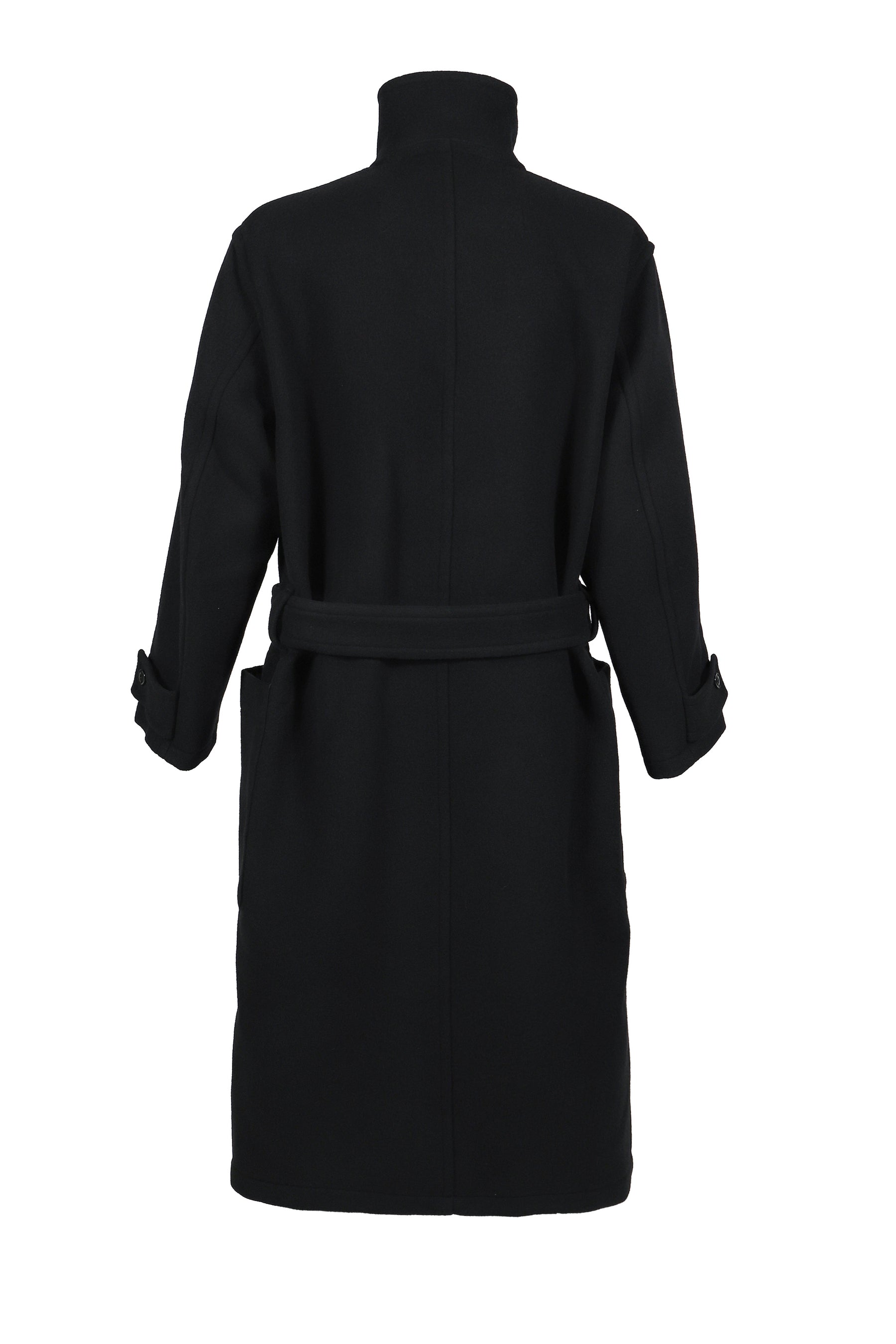美品 LEMAIRE wrap coat black M LEMAIRE 】 WRAP COAT col. BLACK size. XXS , XS , S price. ¥195,800