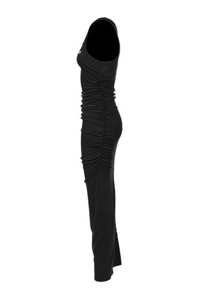 COMMUNITY FITTED DRESS / BLK