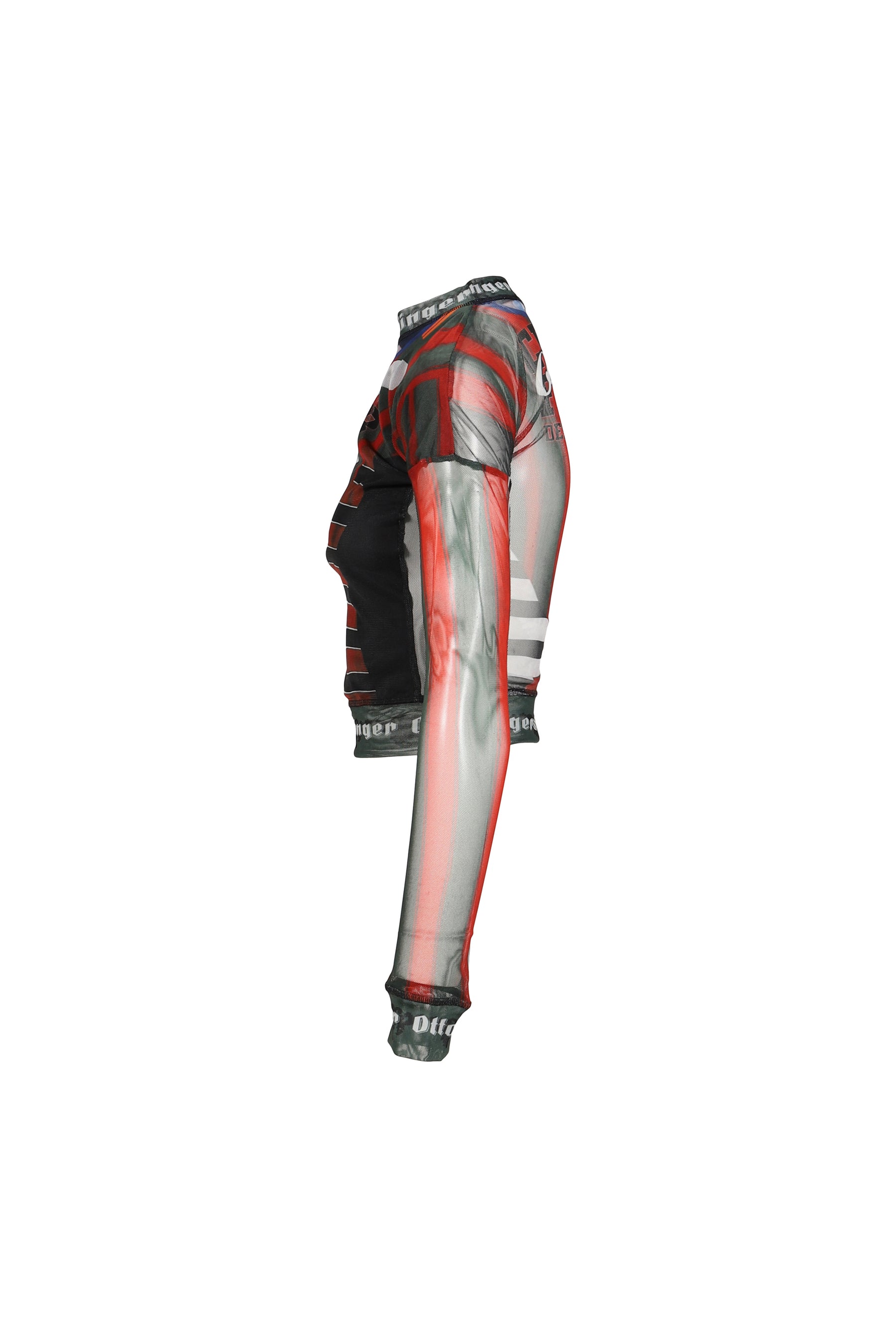 MESH LONGSLEEVE / RED
