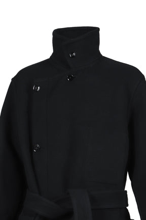 WRAP COAT / BLK