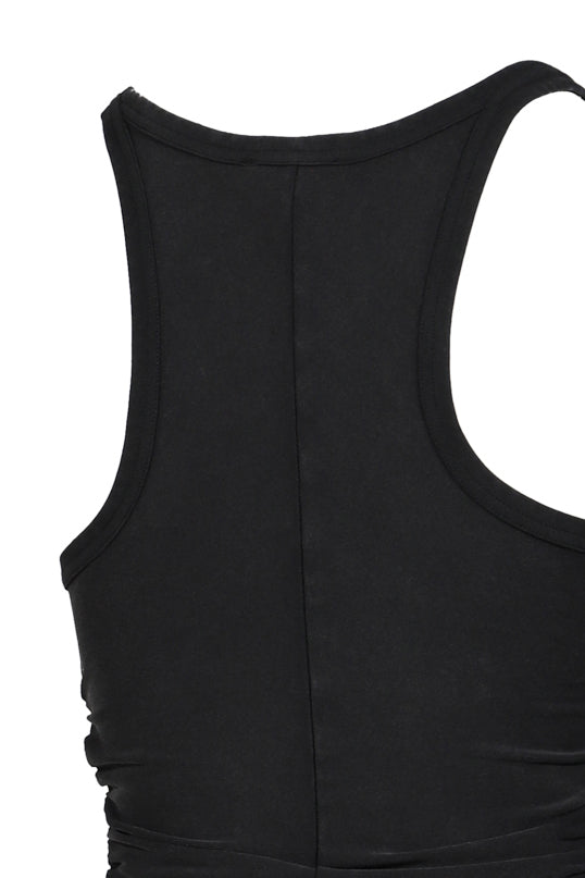 COMMUNITY FITTED DRESS / BLK