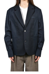 HYBRID JACKET / NAVY BLUE