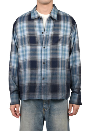 DUSK FLANNEL / BLU