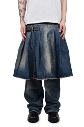 A4 DENIM KILT / DENIM