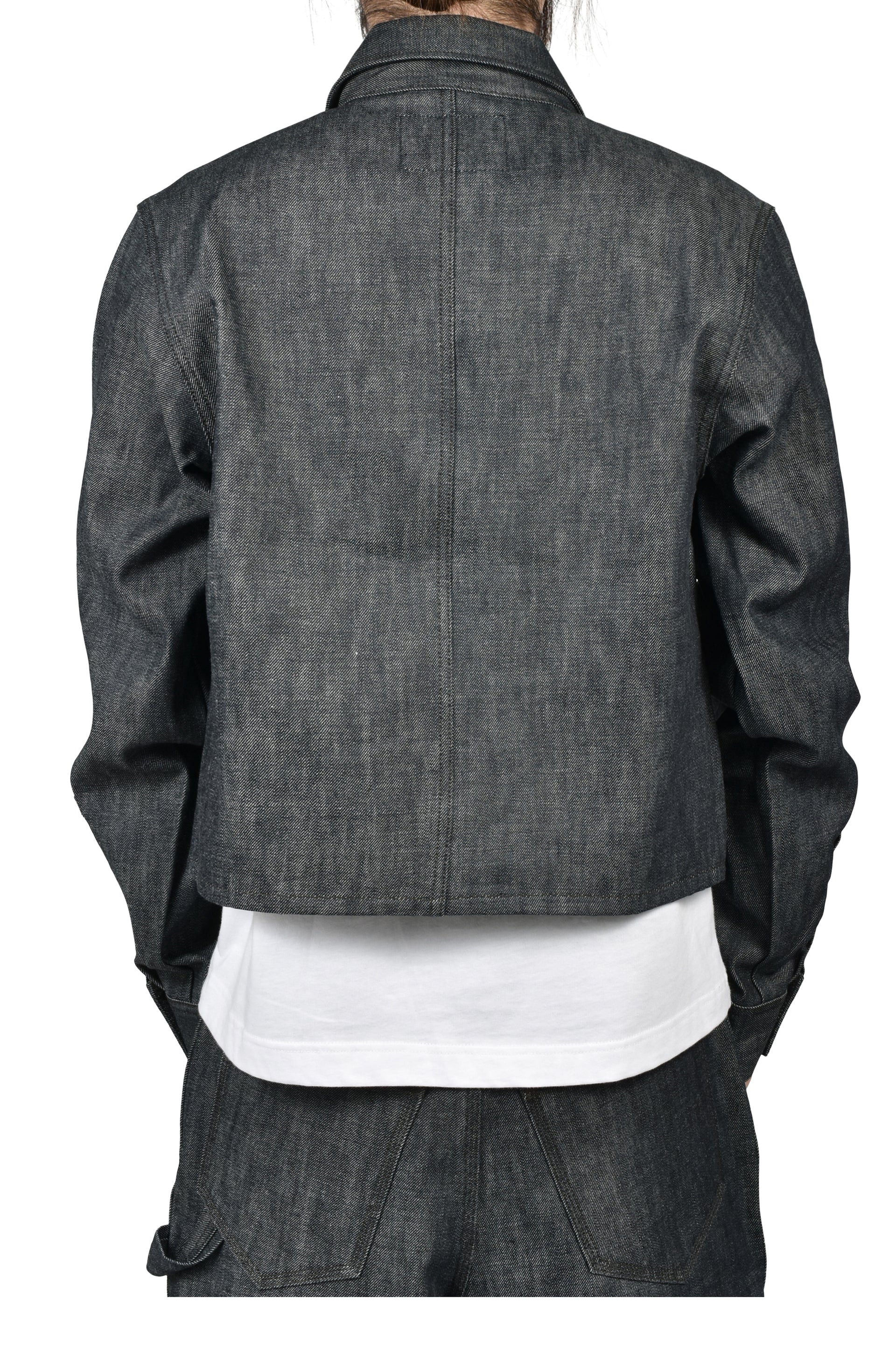 RH CROPPED DENIM SHIRT / RAW IND