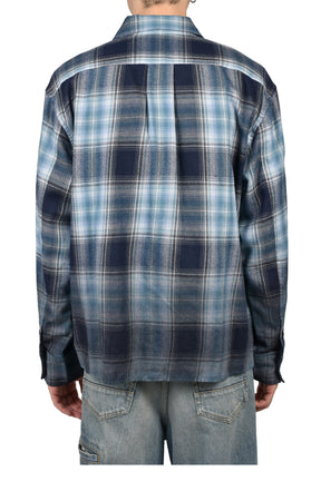 DUSK FLANNEL / BLU