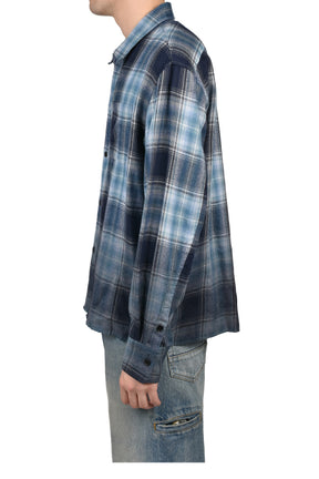 DUSK FLANNEL / BLU