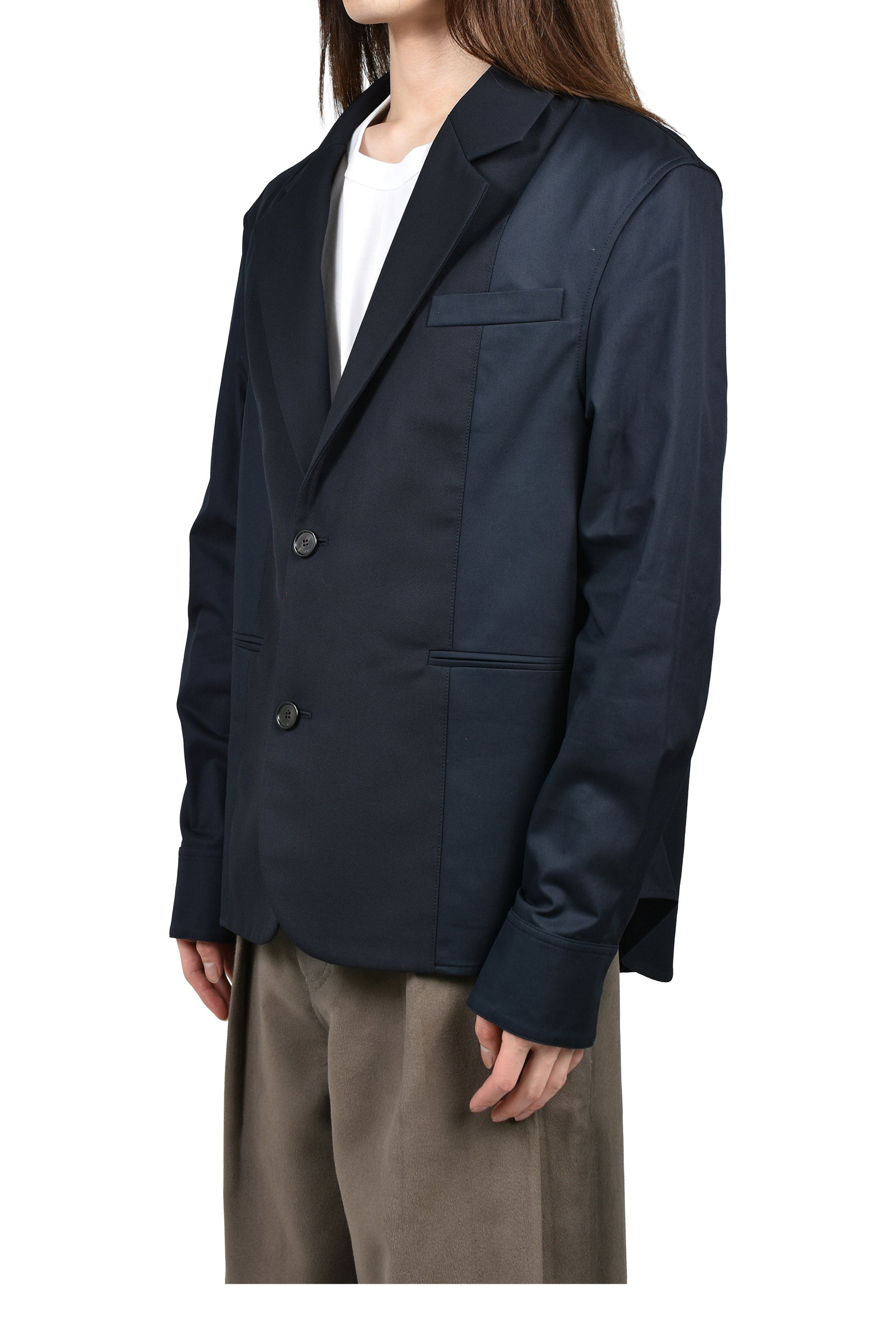 HYBRID JACKET / NAVY BLUE