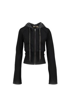 BELLONA HOODIE / W BLK