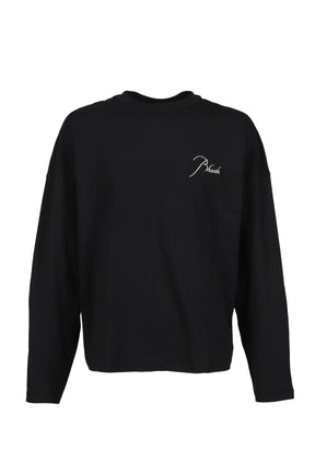 CLASSIQUE REVERSE LS TEE / BLK