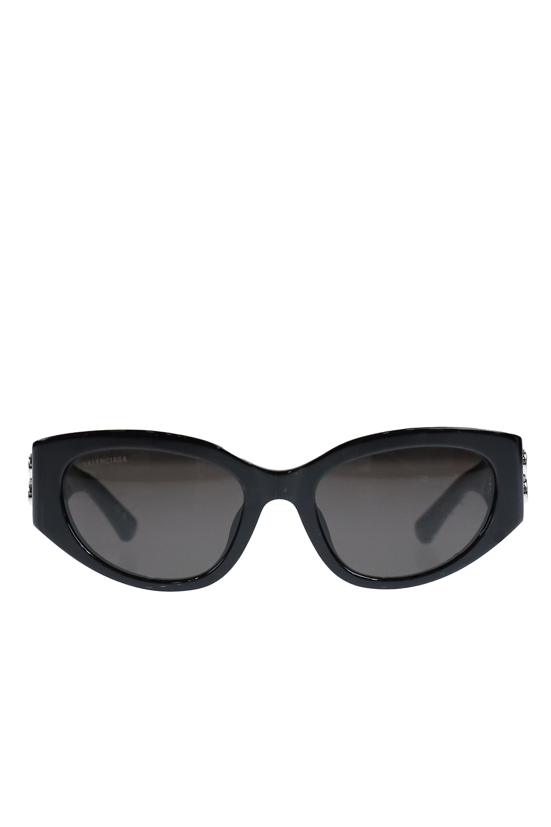 BALENCIAGA BOSSY AF ROUND / BLK SIL