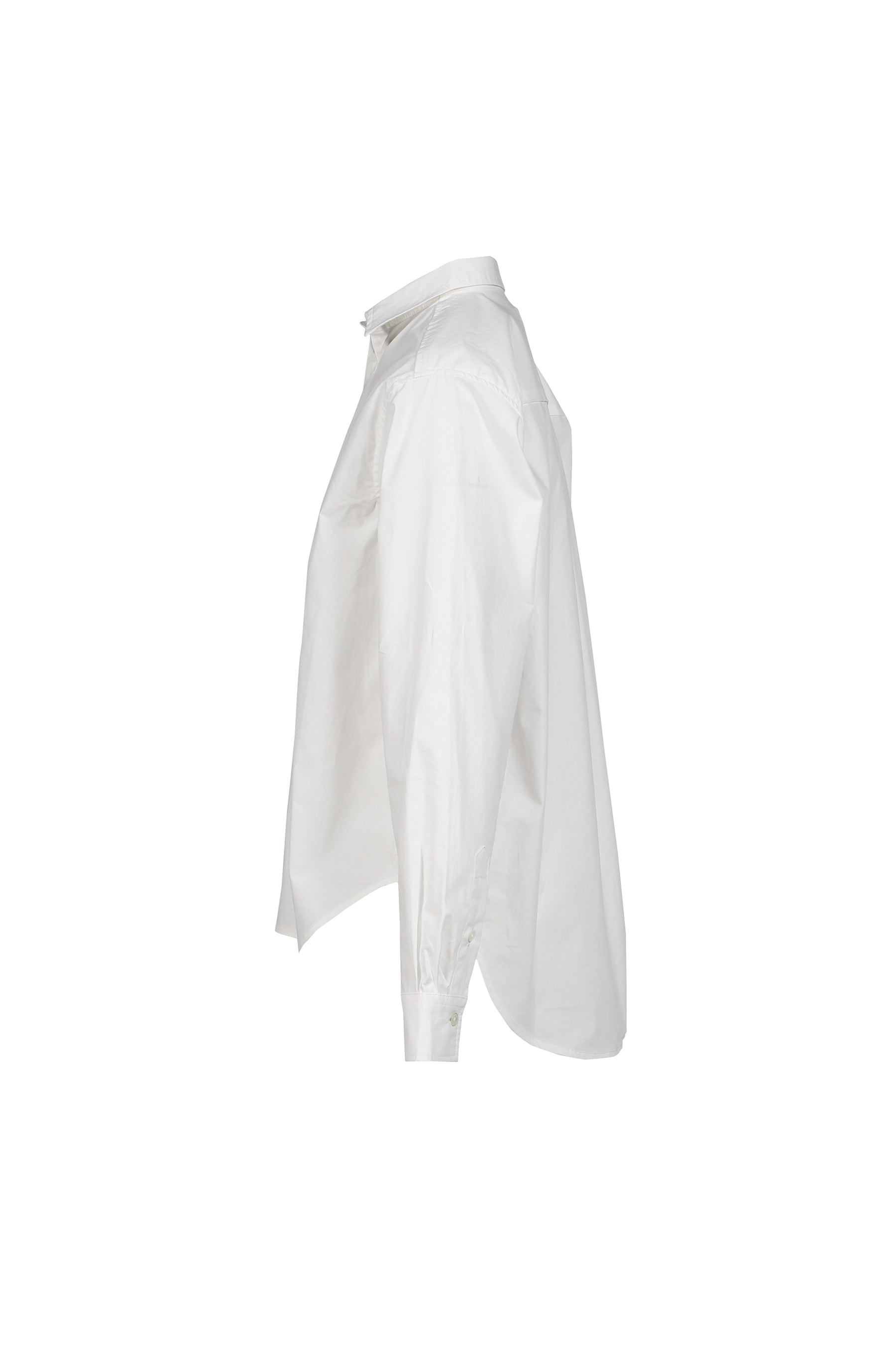 G CLASSIC EMBROIDERED BUTTON-UP SHIRT / WHT
