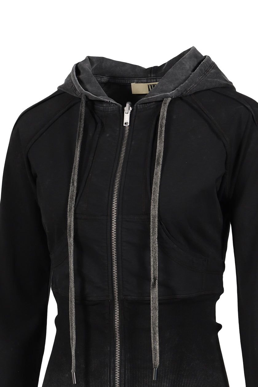 BELLONA HOODIE / W BLK