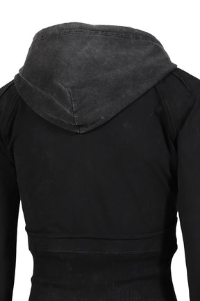 BELLONA HOODIE / W BLK