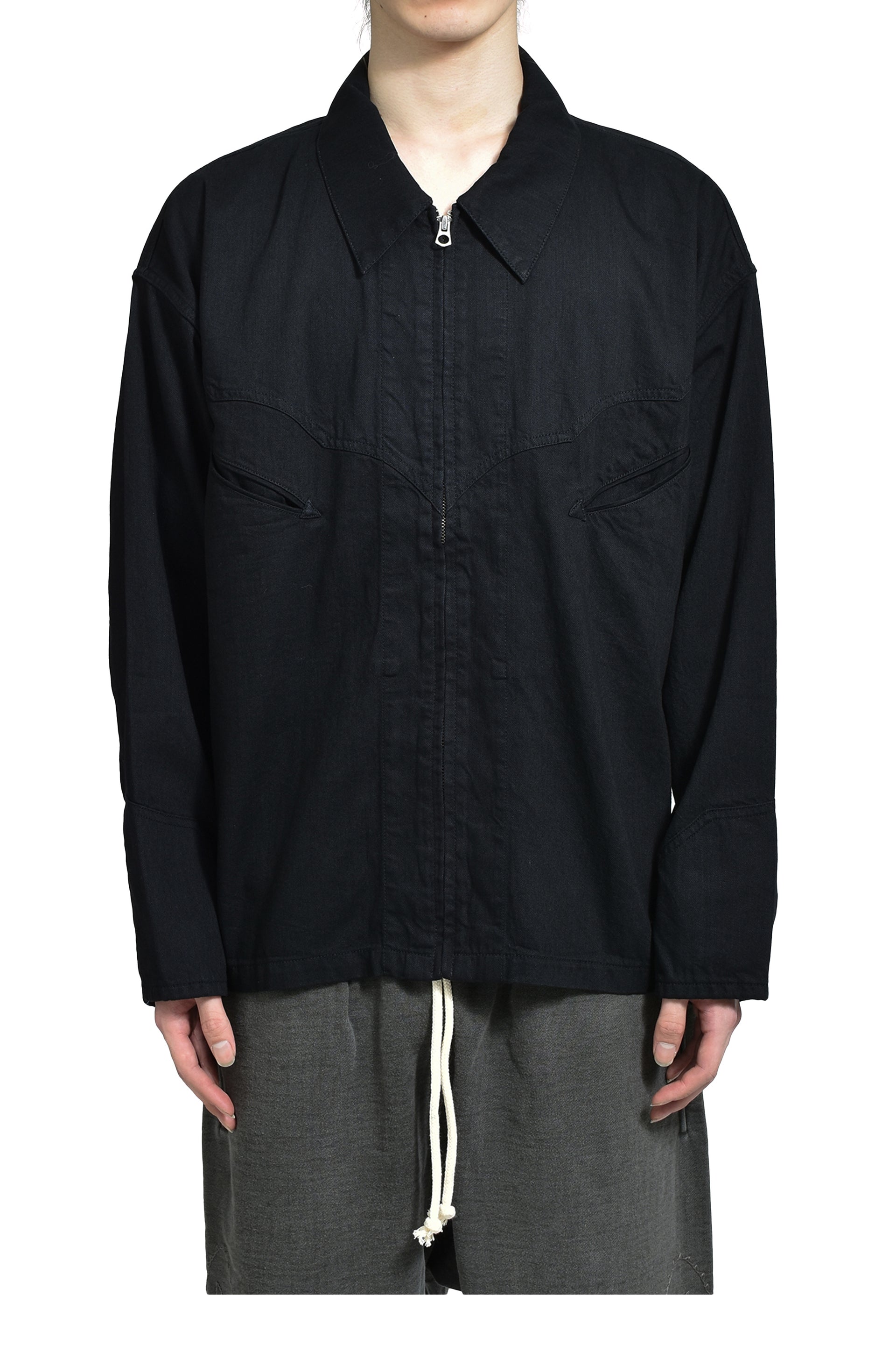 LASTMAN WESTERN ZIP JACKET FEAT. THE LETTERS / BLK