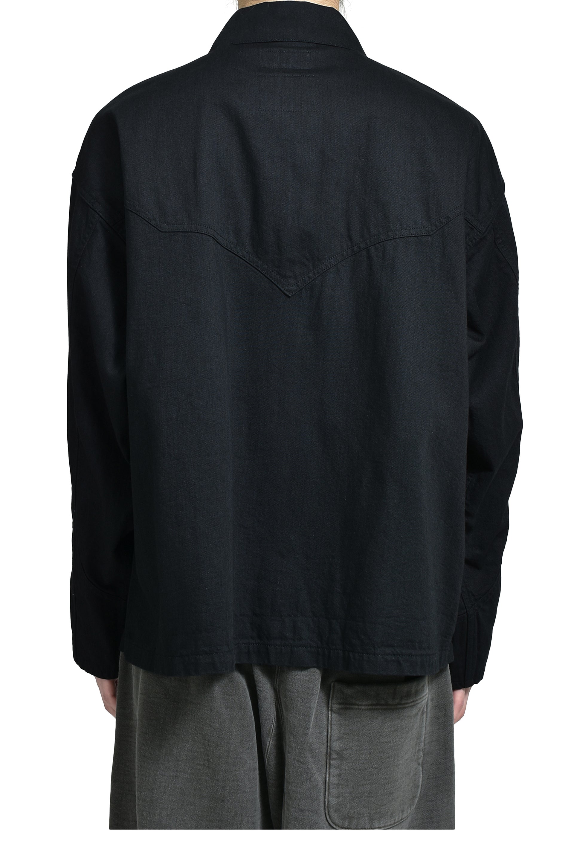 LASTMAN WESTERN ZIP JACKET FEAT. THE LETTERS / BLK