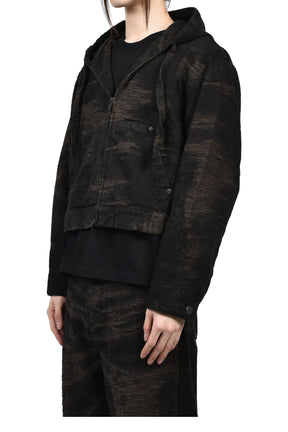 TAAKK DENIM HOODIE / BRW