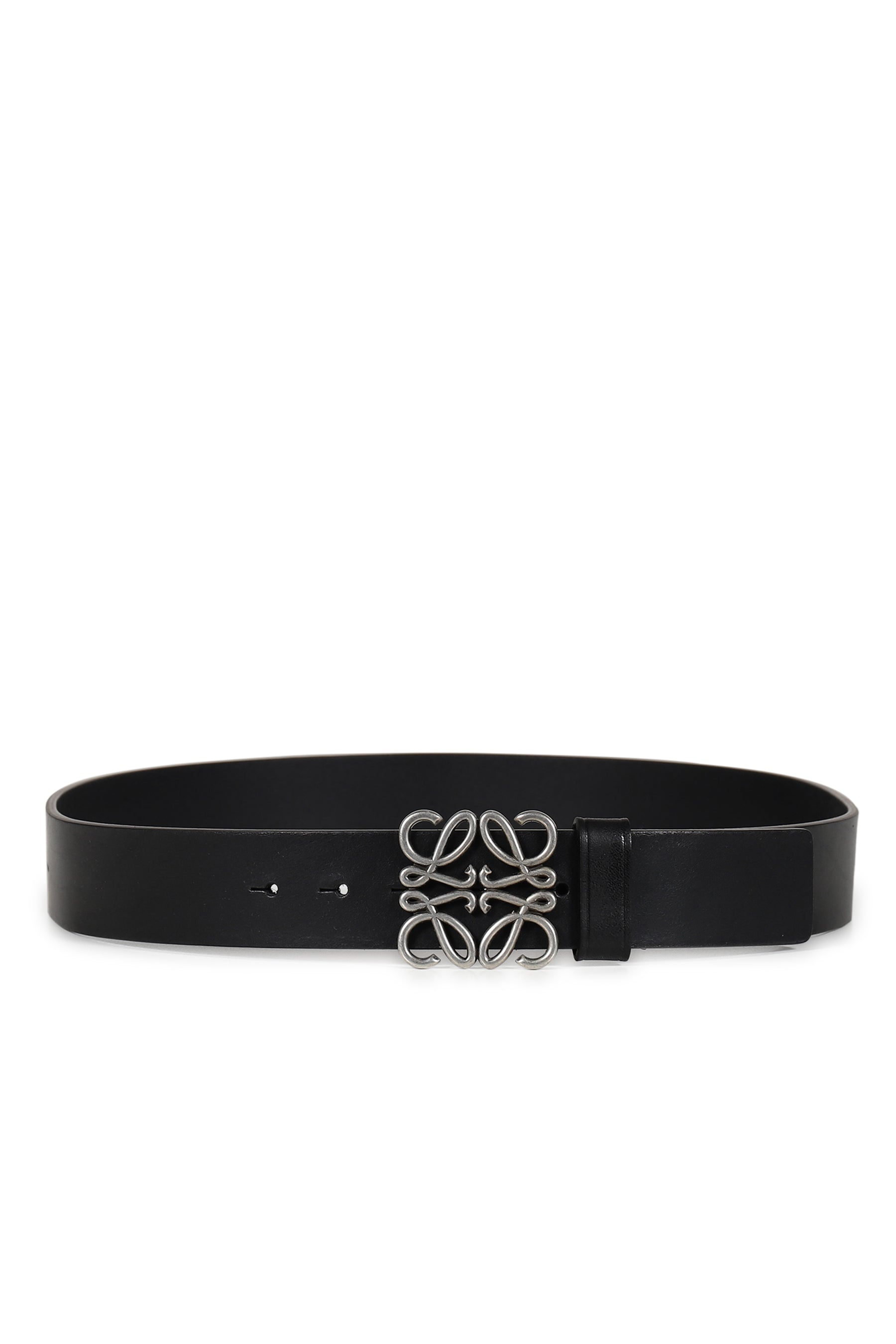 ANAGRAM CHUNKY 4CM BELT / BLACK 