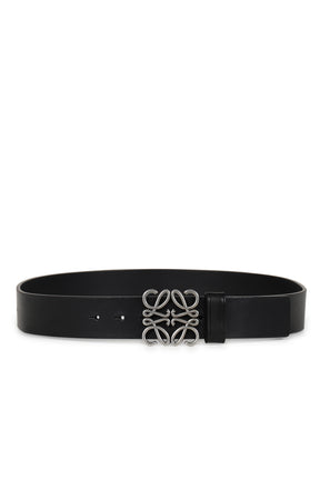 ANAGRAM CHUNKY 4CM BELT / BLACK 
