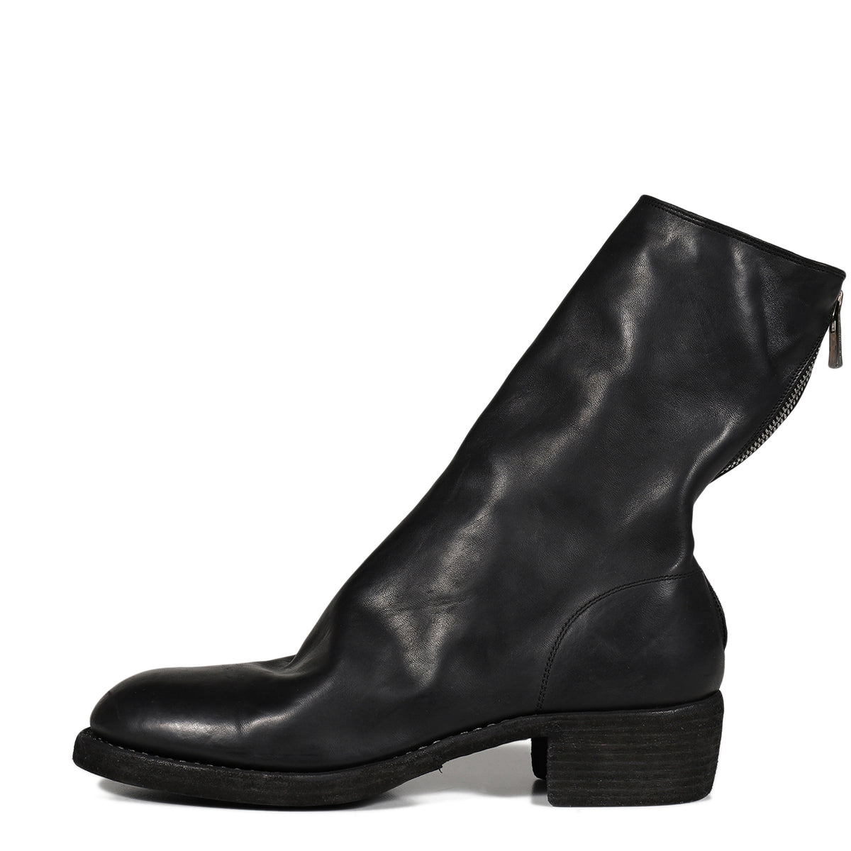 GUIDI グイディ SS26 788Z DOUBLE SOLE HORSE FULLGRAIN / BLK