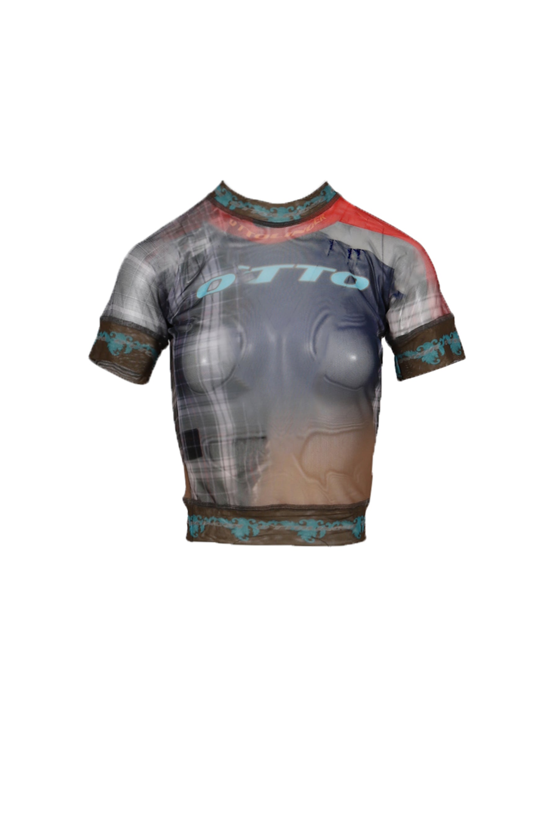 ottolinger スウェットシャツ ブラック multiline x ブルック