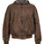 LEATHER BOMBER JACKET / BRW