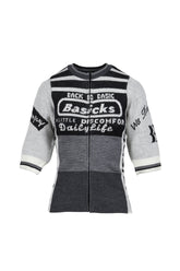 CYCLING HALF SLEEVE KNIT / BLK